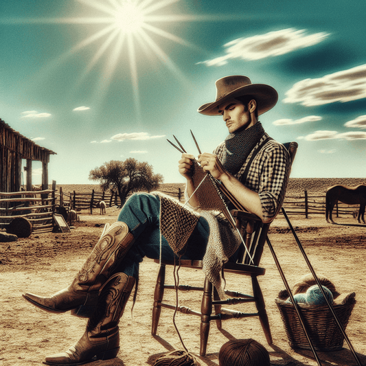 L'Art du Tricot Western: Tradition Cowboy et Design Moderne - Cowboy World