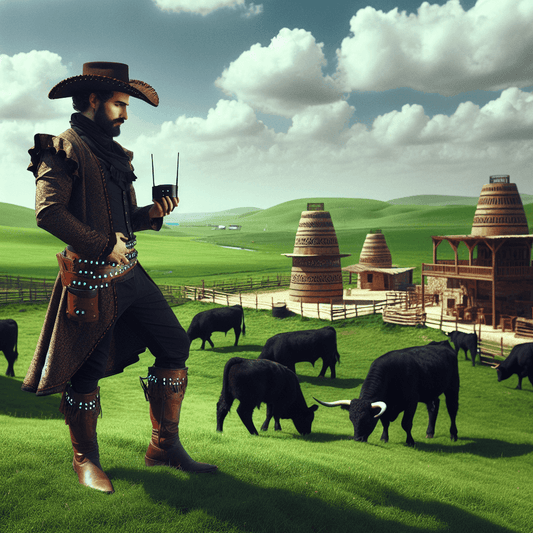 Le Cowboy Numérique : Révolution dans la Gestion Moderne du Bétail - Cowboy World