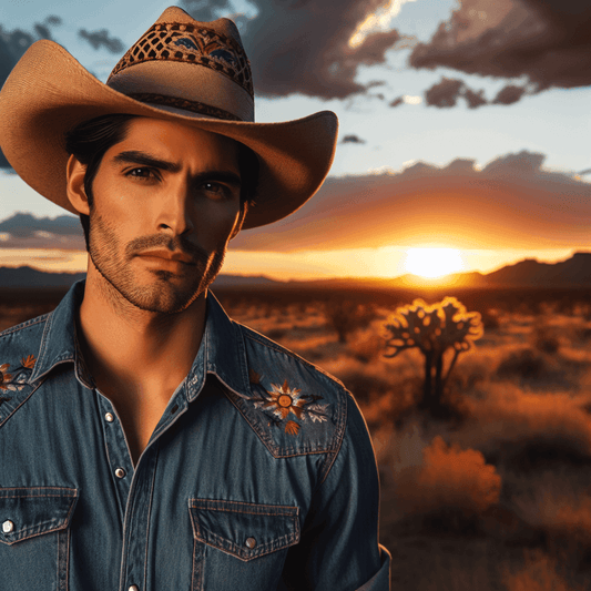 Broderie Cowboy sur Denim : Tradition et Modernité - Cowboy World