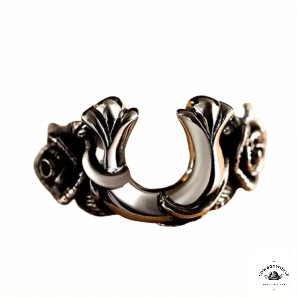 Bague Femme Fer à Cheval (Argent)