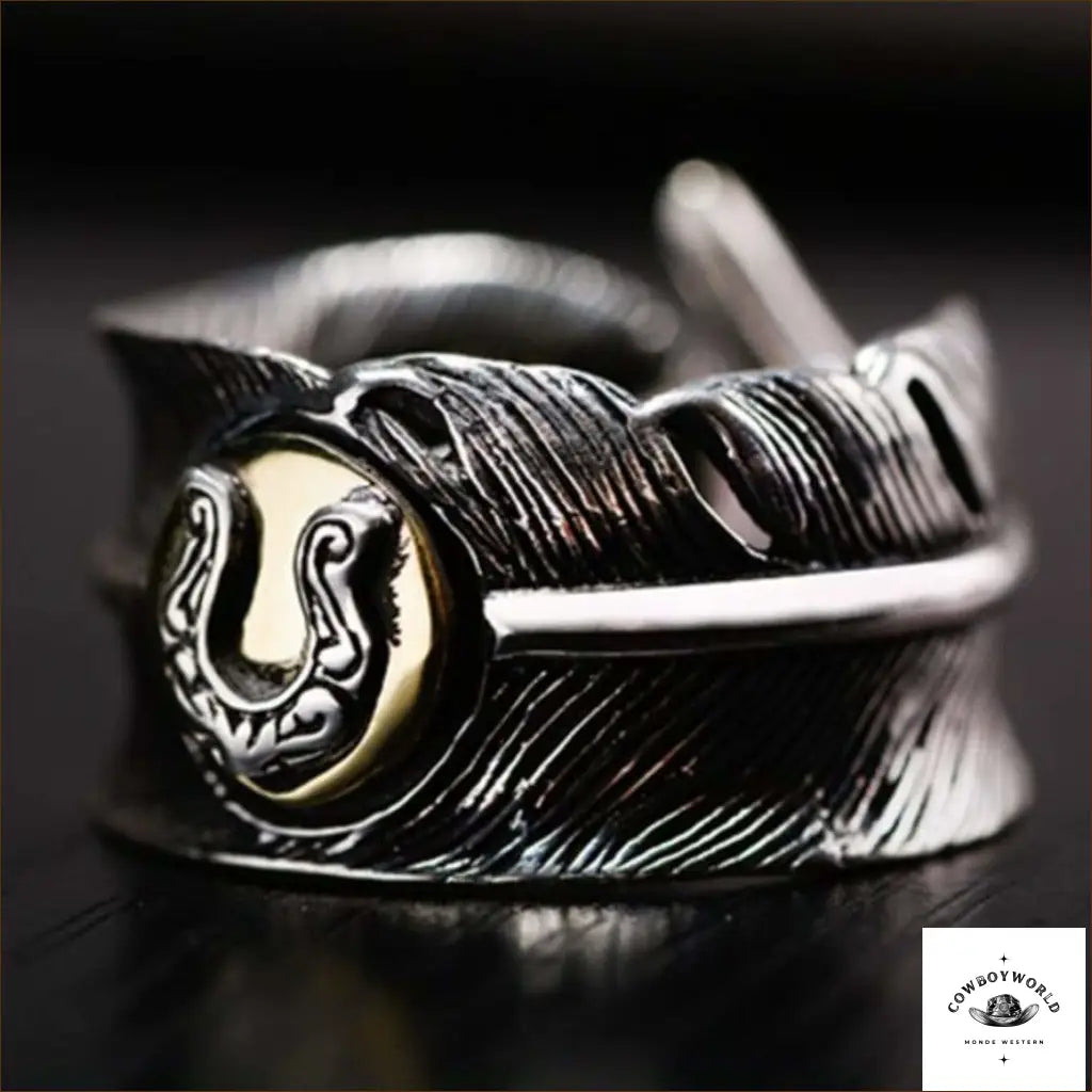 Bague Forme Cowboy (Argent)