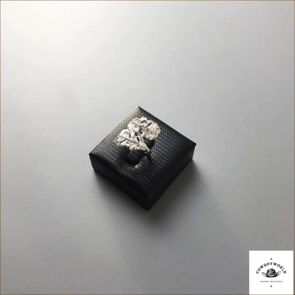 Bague Plume Femme (Argent) - Cowboy World