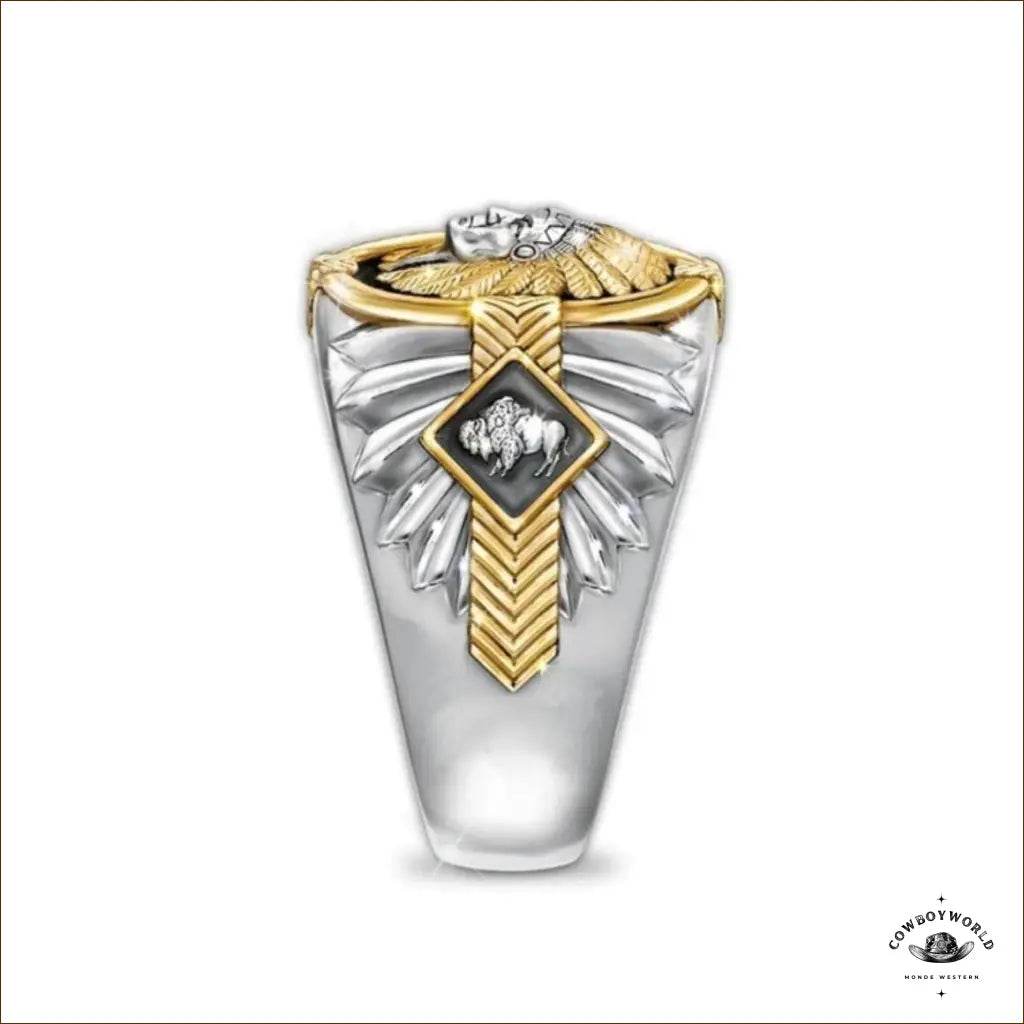 Bague Tête d’Indien - Cowboy World