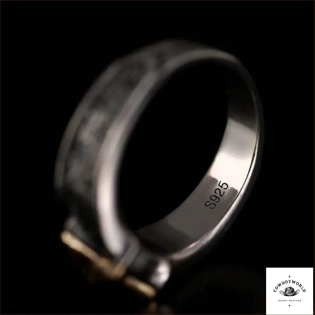 Bague Western Étoile (Argent) - Cowboy World