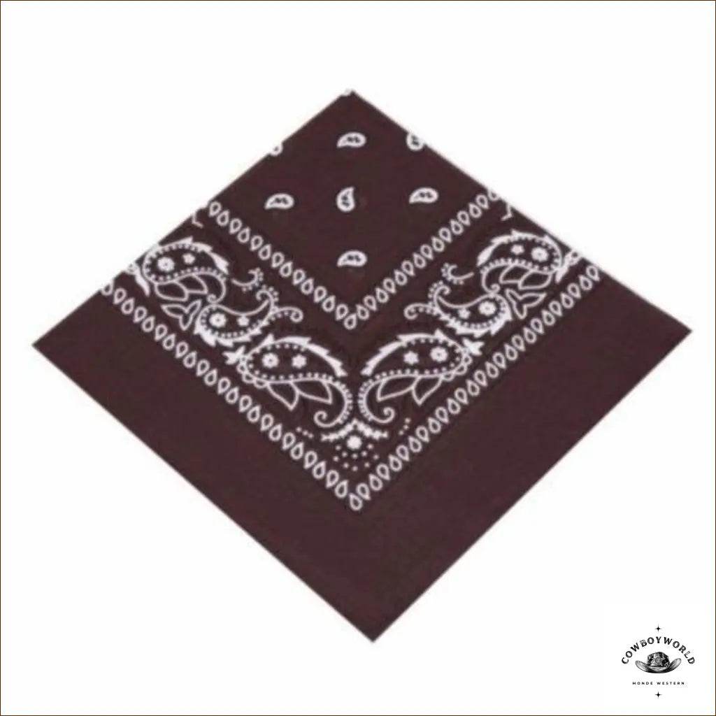 Bandana Cowboy Marron - Cowboy World