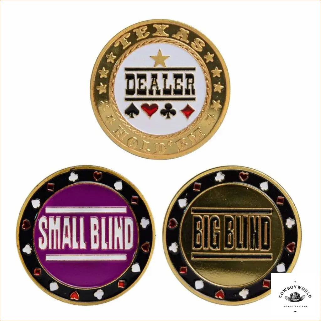 Blindes de Poker Western - Cowboy World