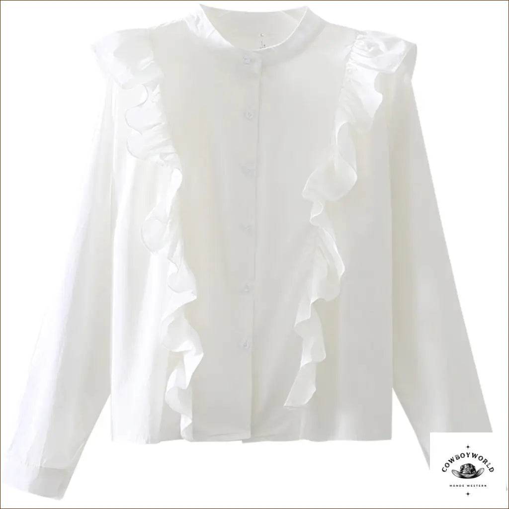 Blouse Blanche Country - Cowboy World