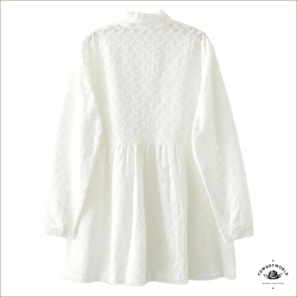 Blouse de Western Blanche