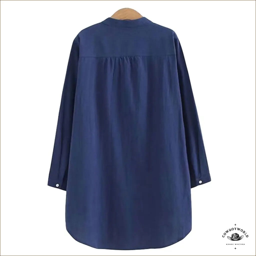 Blouse de Western Bleue