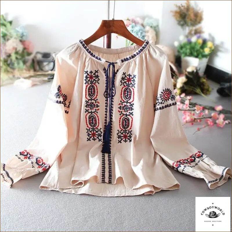 Blouse de Western Femme - Cowboy World