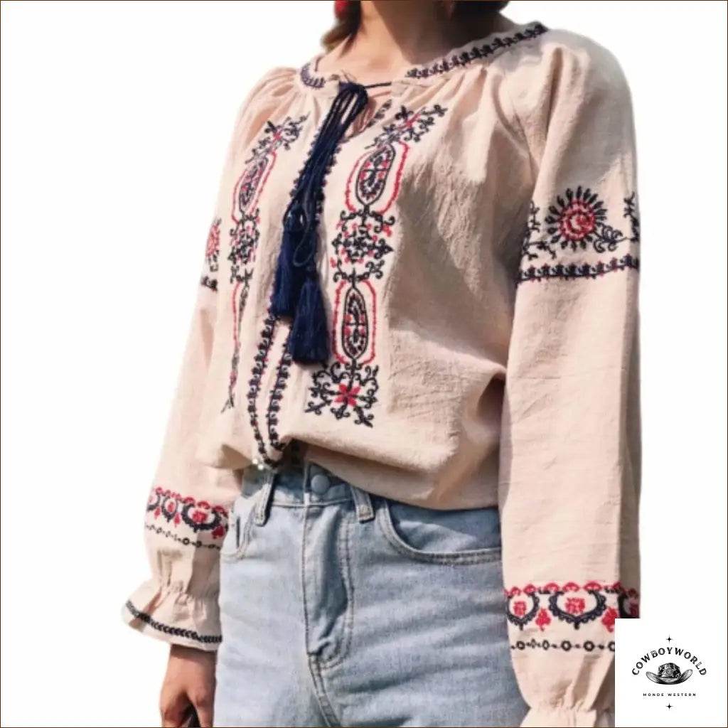 Blouse de Western Femme - Cowboy World