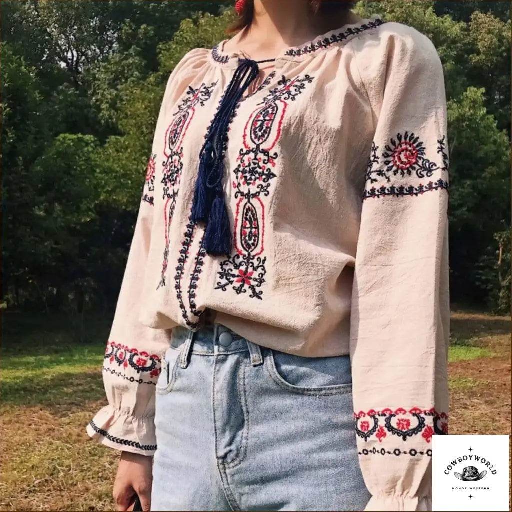 Blouse de Western Femme - Cowboy World