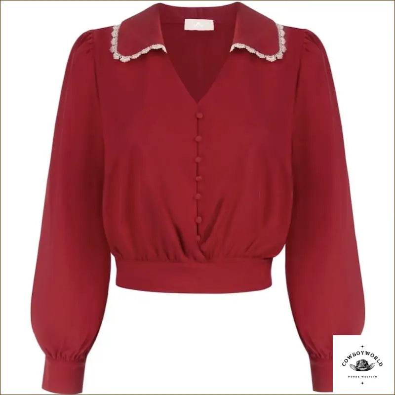 Blouse Western Cowgirl - Cowboy World