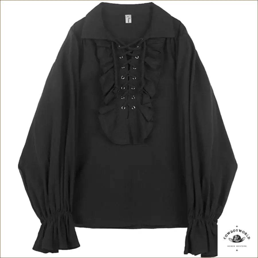 Blouse Western Noire - Cowboy World