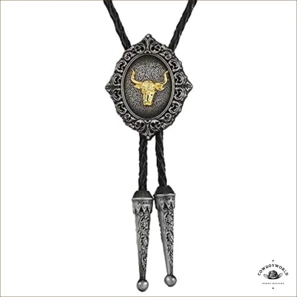 Bolo Tie Buffalo - Cowboy World