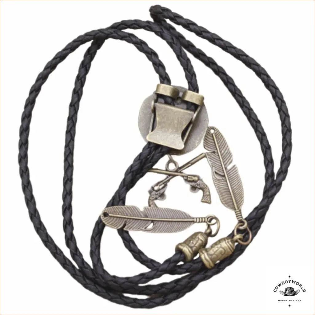 Bolo Tie Revolver - Cowboy World