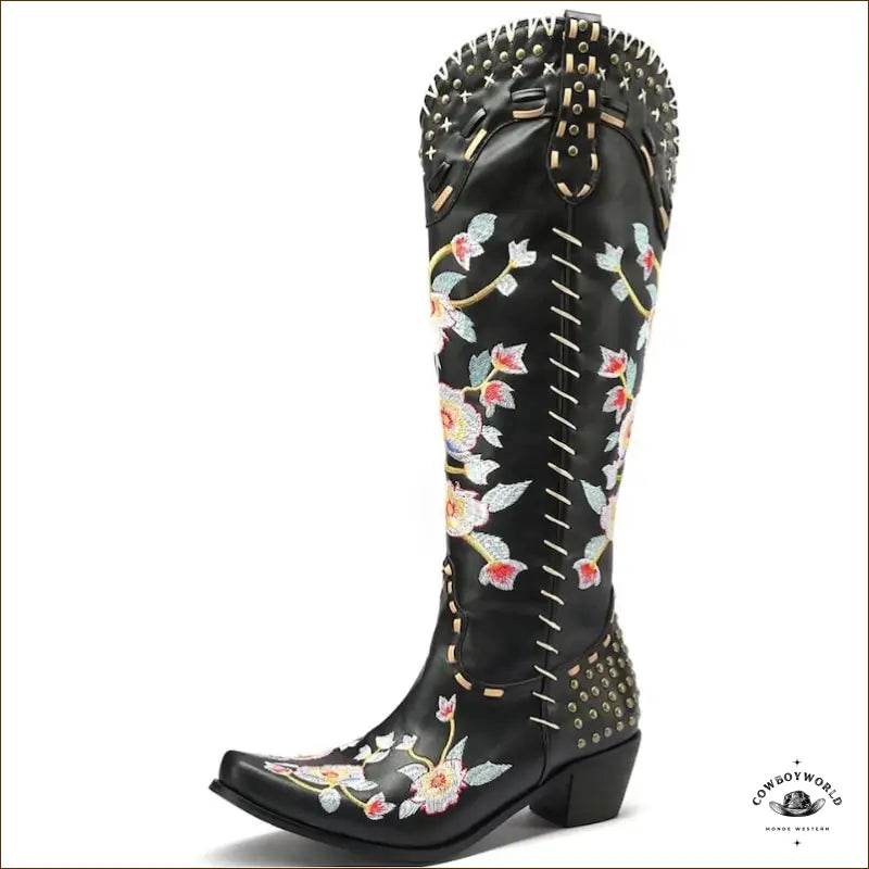 Bottes Cowboy Blanches - Cowboy World