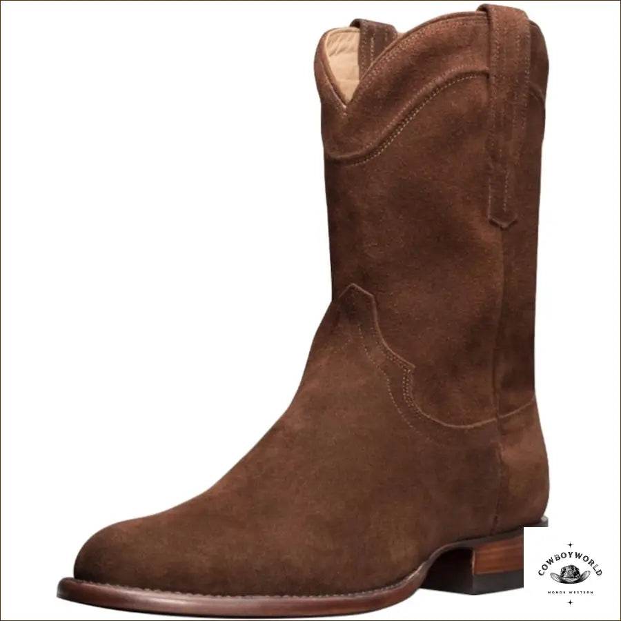 Bottes Cowboy Daim