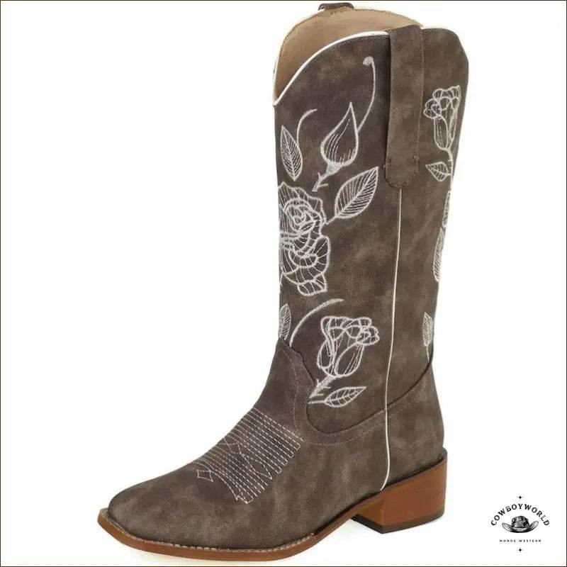 Bottes Cowboy Femme Talon - Cowboy World