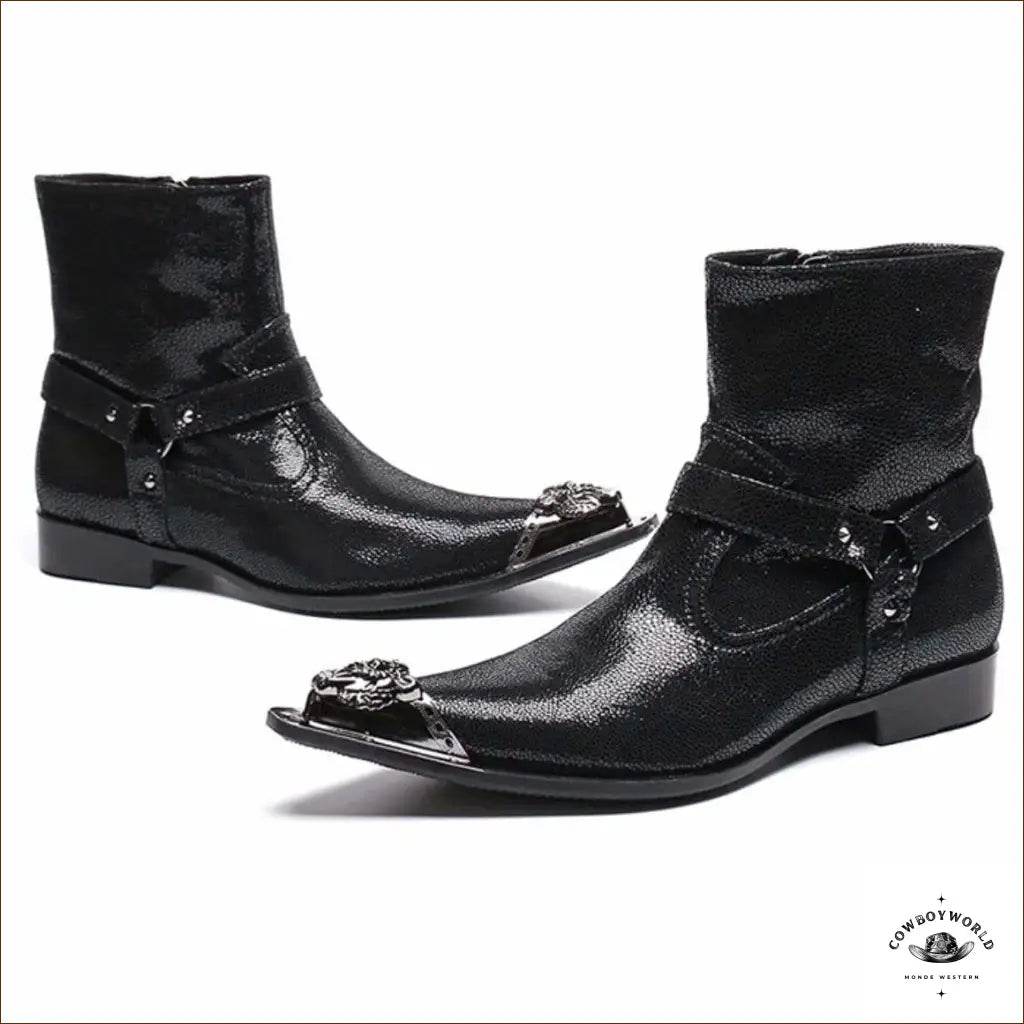 Bottes Cowboy Rouges - Cowboy World