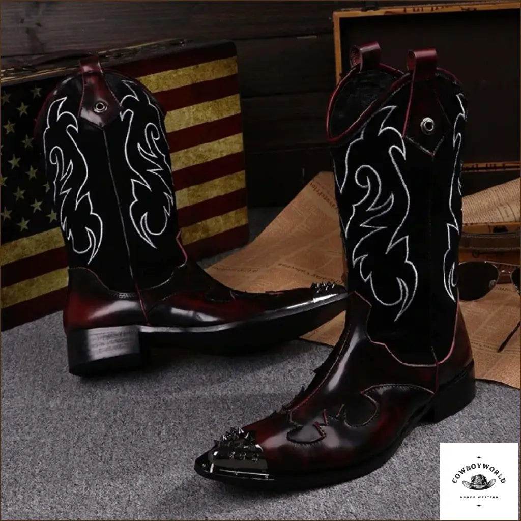 Bottes Cowboy Santiags - Cowboy World