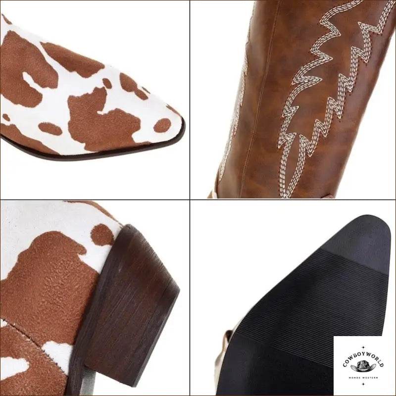 Bottes Cowboy Style Far West - Cowboy World