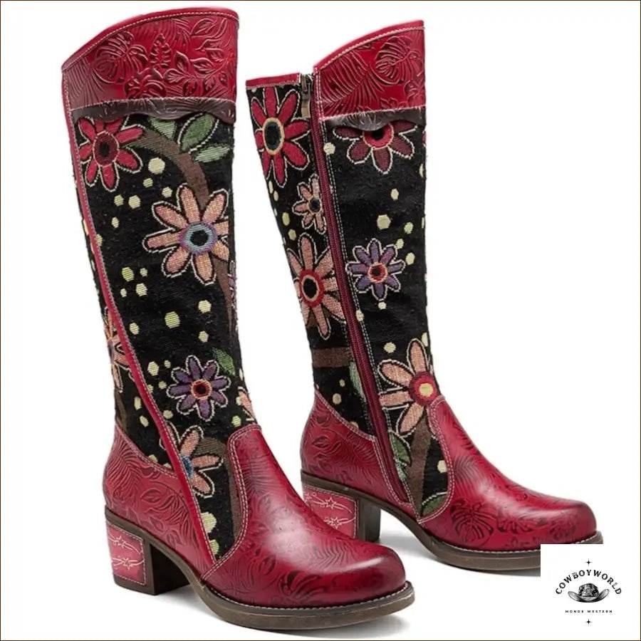 Bottes de Western Femme - Cowboy World