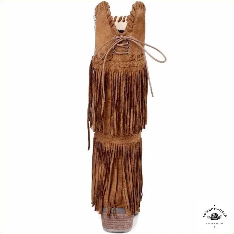 Bottes en Cuir Western Femme - Cowboy World
