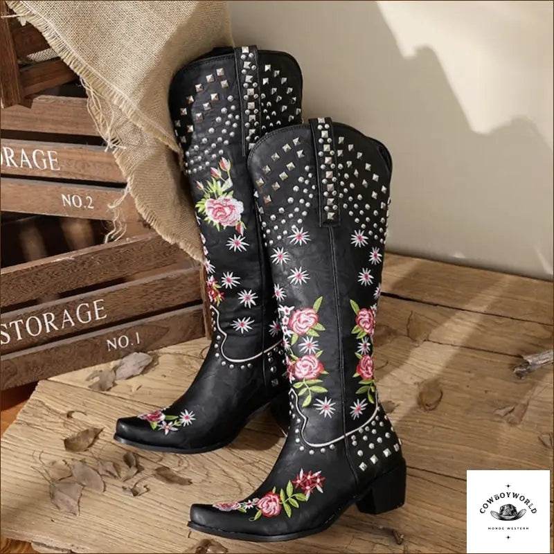 Bottes Inspiration Western Femme - Cowboy World