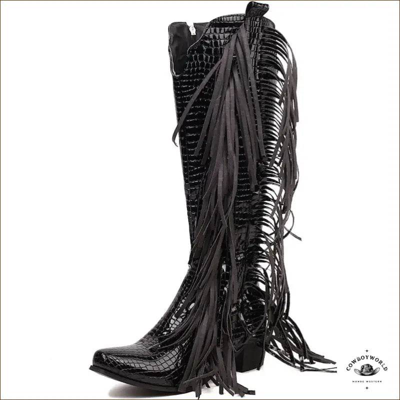 Bottes Western Femme Blanches - Cowboy World