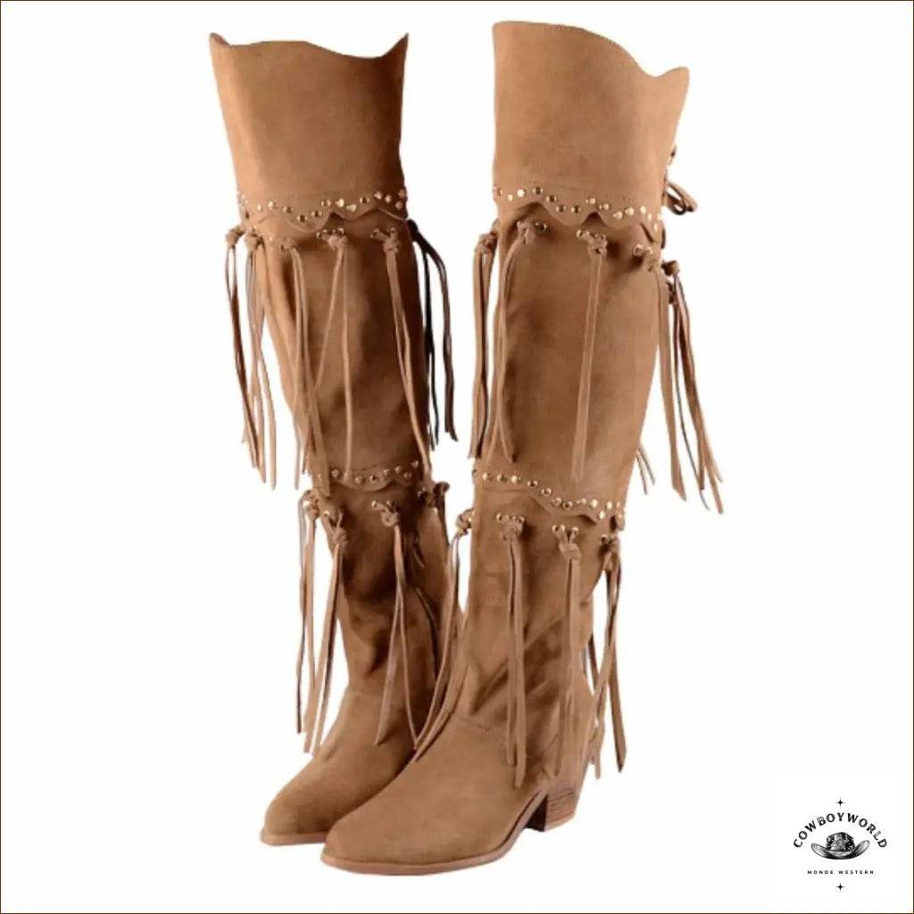 Bottes Western Hautes - Cowboy World