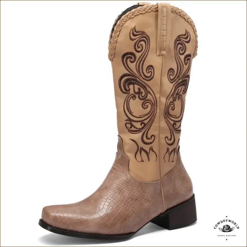Bottes Western Vintage - Cowboy World
