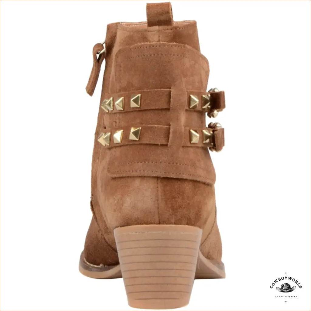 Bottines à Talon Haut Cowboy Femme - Cowboy World