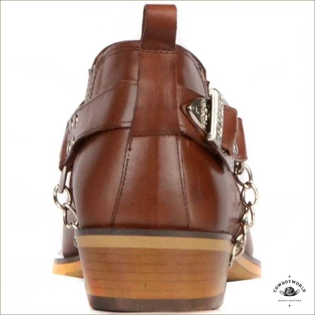 Bottines à Talon Style Cowboy - Cowboy World