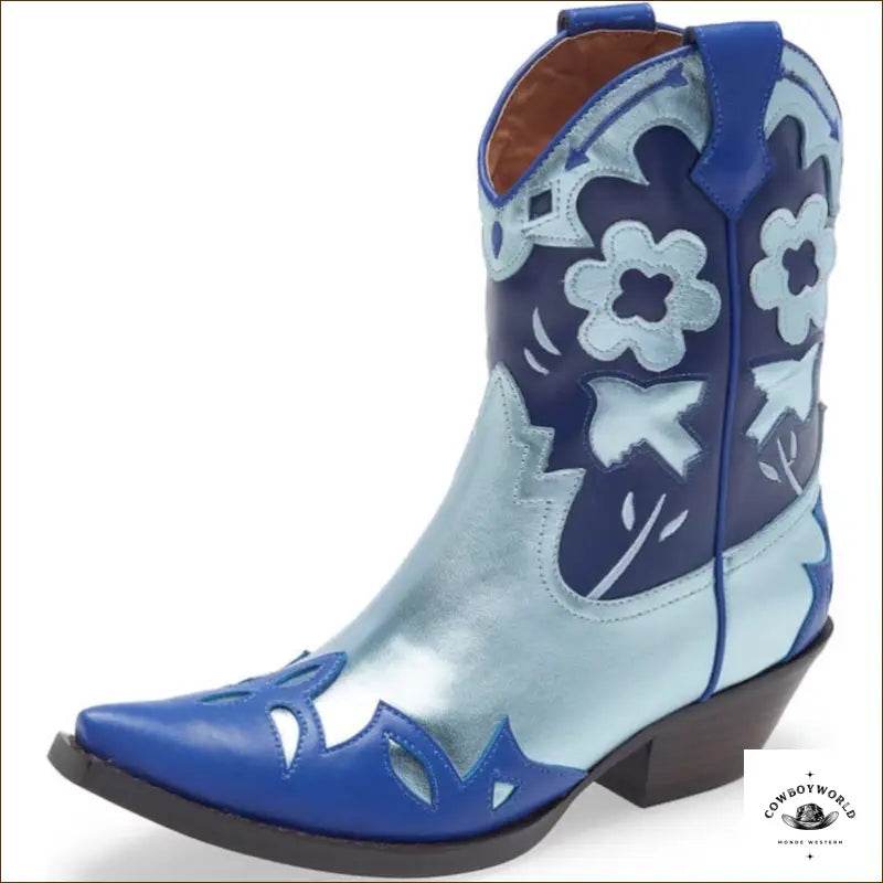 Bottines à Talons Femme Cowboy - Cowboy World
