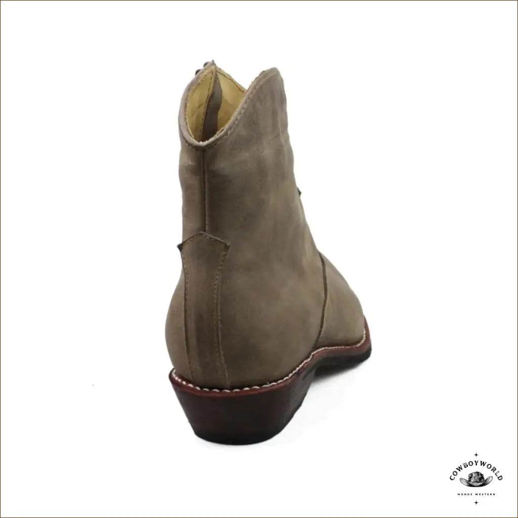 Bottines Cowboy Beige - Cowboy World