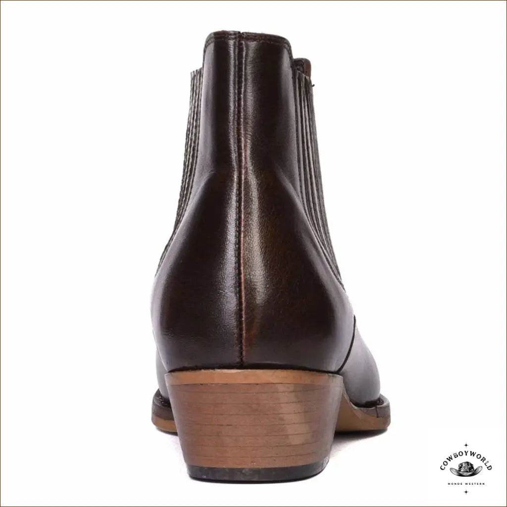 Bottines Cowboy en Cuir - Cowboy World