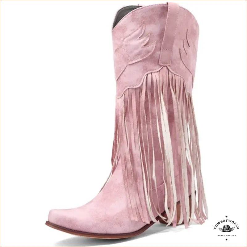 Bottines Cowboy Femme Turquoise - Cowboy World