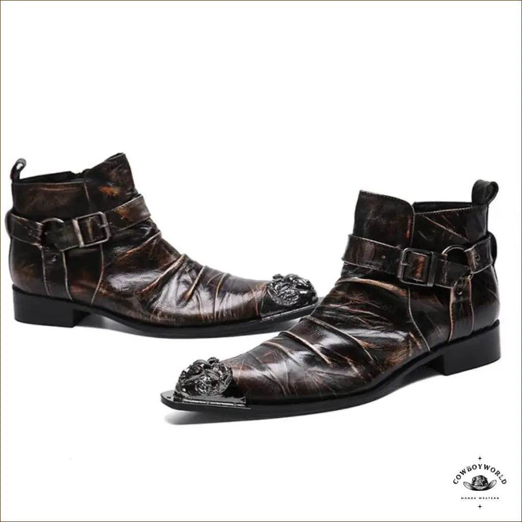 Bottines Cowboy Vintage - Cowboy World