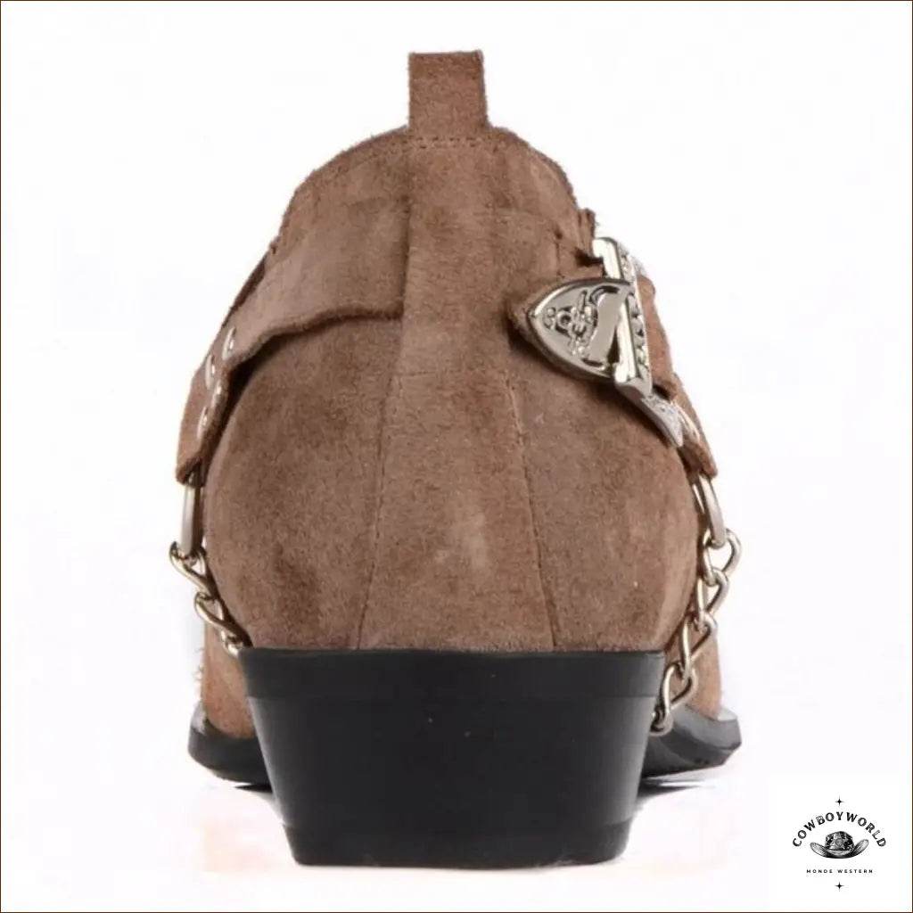Bottines Façon Cowboy - Cowboy World