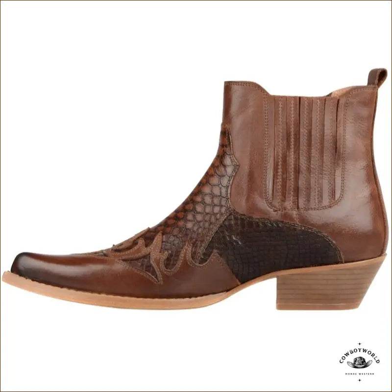 Bottines Marron Country Danse - Cowboy World