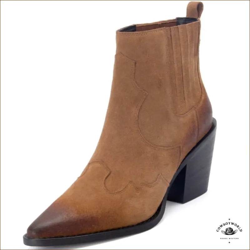 Bottines Noires Country - Cowboy World