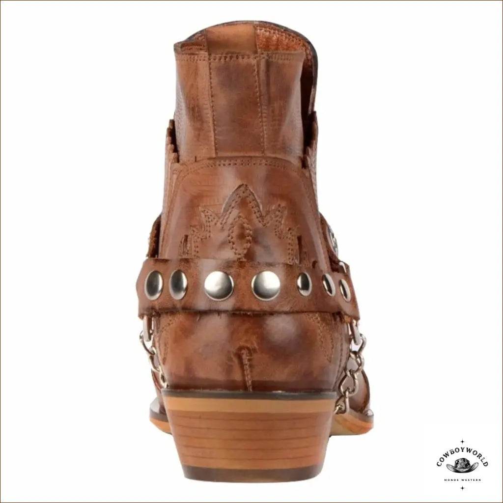 Bottines Style Western - Cowboy World
