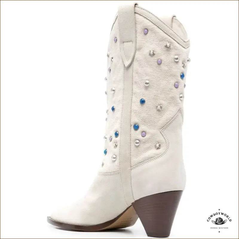 Bottines Style Western Femme - Cowboy World