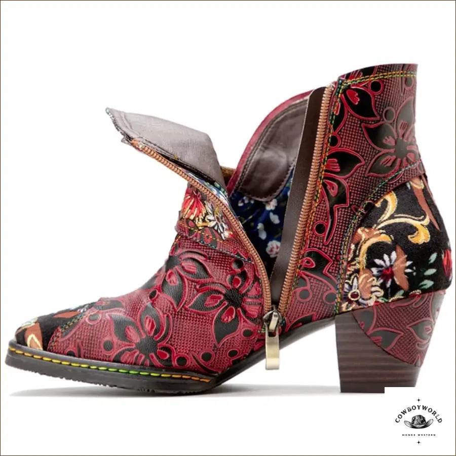 Bottines Western à Talon - Cowboy World