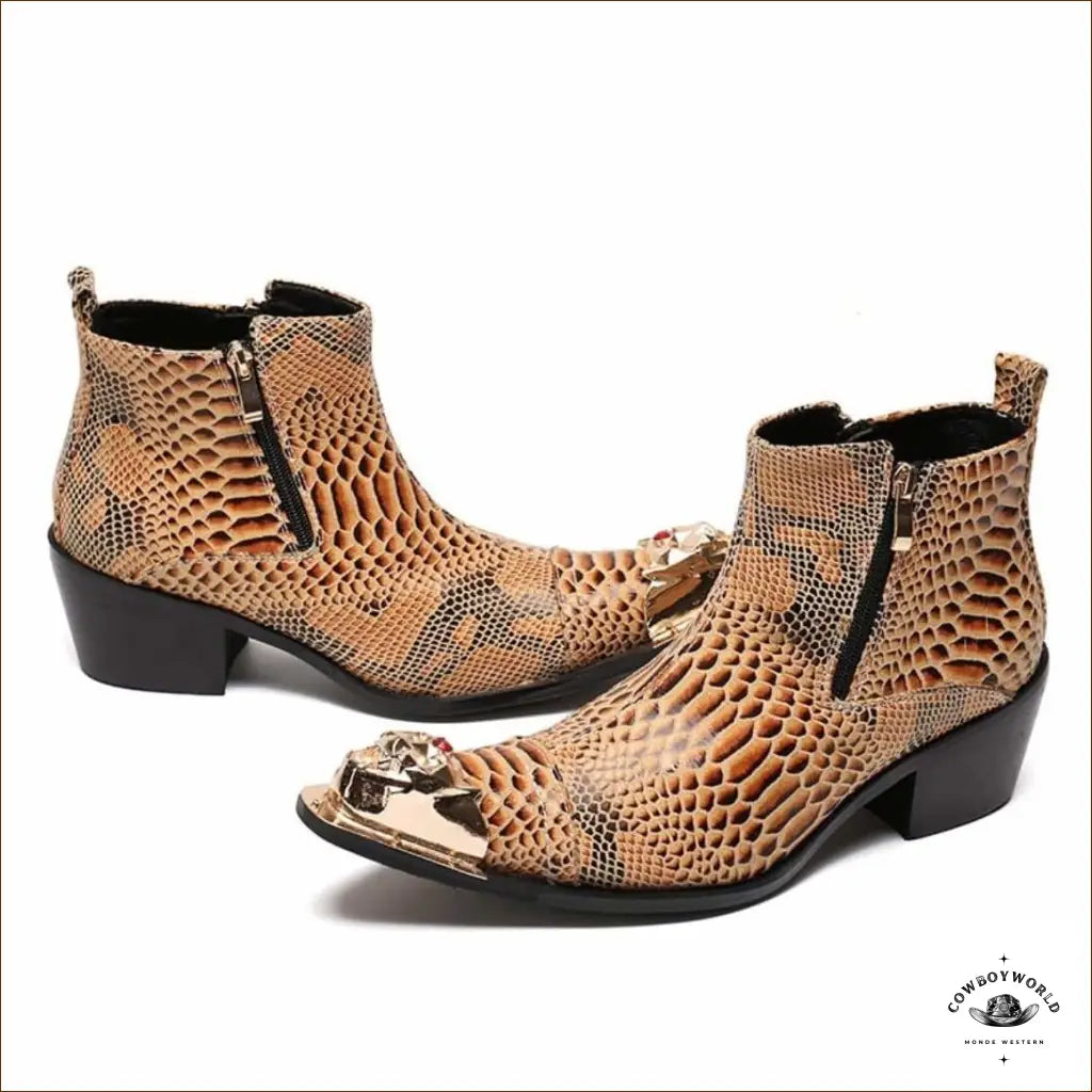 Bottines Western Python