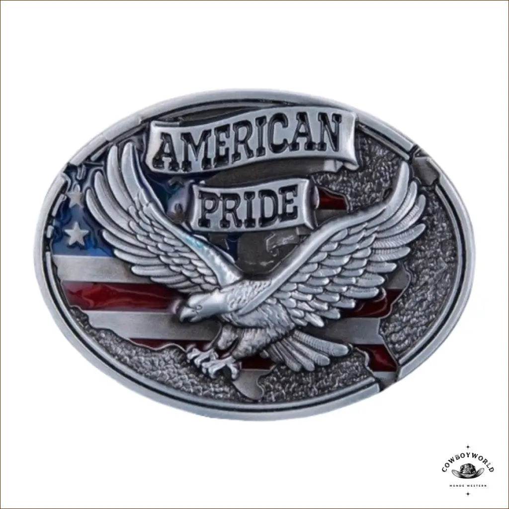 Boucle de Ceinture Américaine Western - Cowboy World
