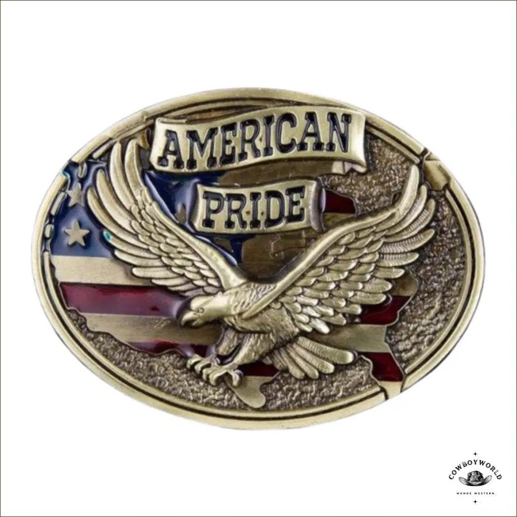 Boucle de Ceinture Américaine Western - Cowboy World