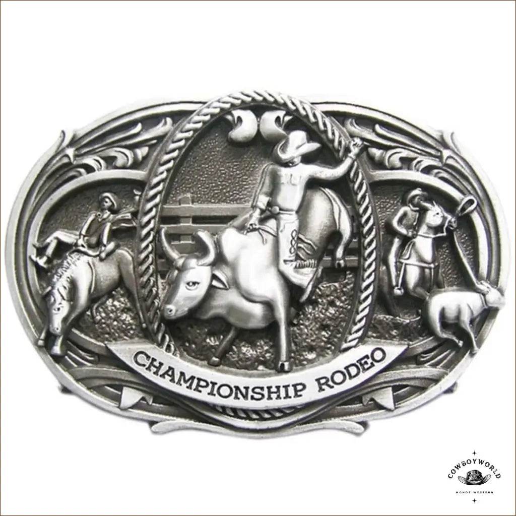 Boucle de Ceinture Championship Rodéo - Cowboy World