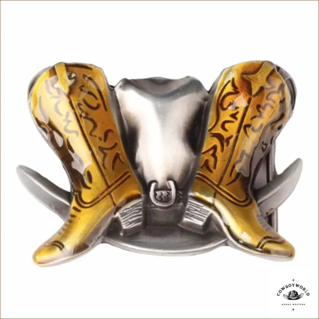 Boucle de Ceinture Chapeau de Cowboy - Cowboy World